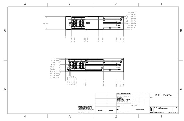 conveyor turntable assembly CAD diagram